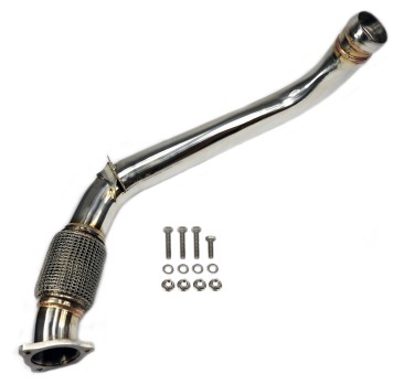 STS Kit Downpipe sup.+inf. con Kat 200 celle Porsche Panamera 971 3.0T
