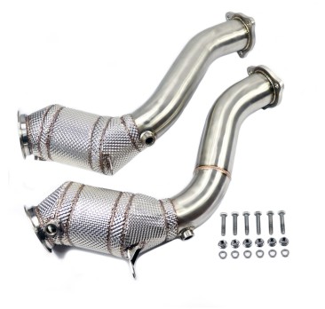 STS Downpipe con Heatshield Porsche Cayenne 92A 3.6