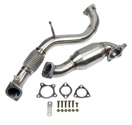 STS Downpipe con Kat 200 celle + Frontpipe Honda Civic X 1.5 VTEC FC