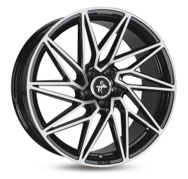 KESKIN KT 20 BLACK FRONT POLISH 20" - 5x120
